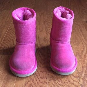 Toddler Girl’s Pink Ugg Boots